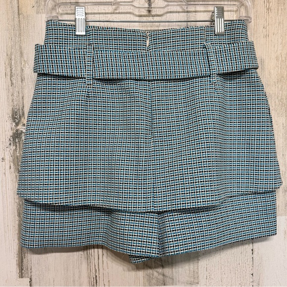 Maje Vikar Blue Double Button Tweed Blazer Shorts Set Size 38 US M Classic - Picture 12 of 16